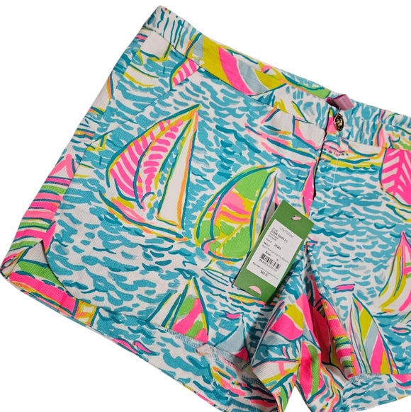 Lilly Pulitzer Adie Short Pop Up Regatta NEW Womens - Picture 4 of 7
